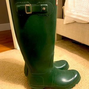 Hunter rain boots